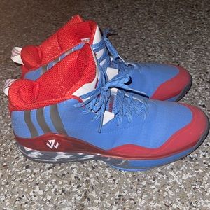 Mens Adidas John Wall 1 Sky Blue Size 11